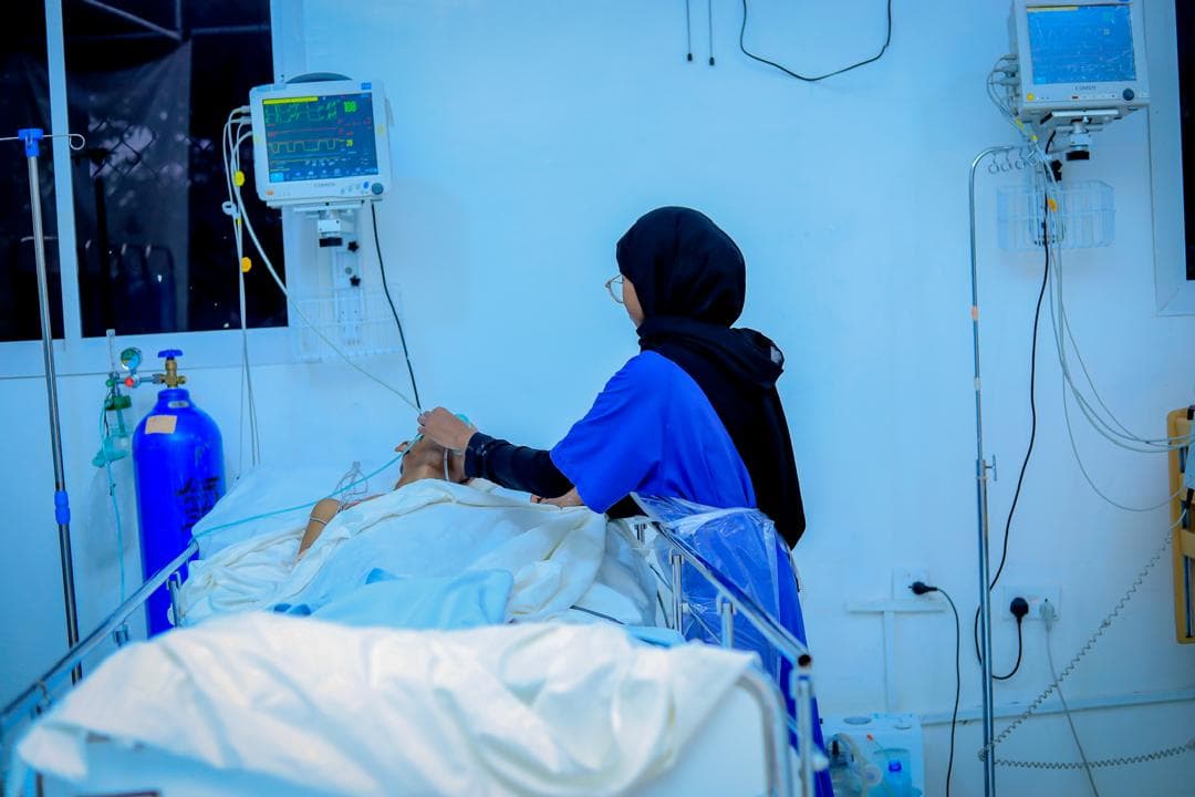 Medical professionals in a modern hospital setting